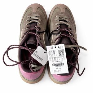 Zara Pink and khaki green Women's Sneakers